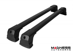 Alfa Romeo Tonale Roof Rack Cross Bars - for models w/ fix points - Black